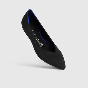 Brand New Black Rothy’s Pointed Flats